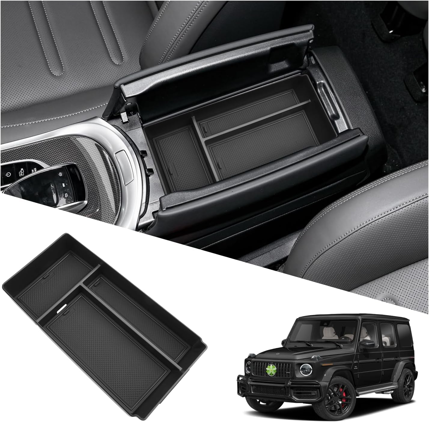 Center Console Organizer for GMC Hummer EV Middle Console Organizer,For GMC Hummer EV Accessories Armrest Console Organizer Compatible with 2022 2023 2024 2025 GMC Hummer EV Pickup/Suv