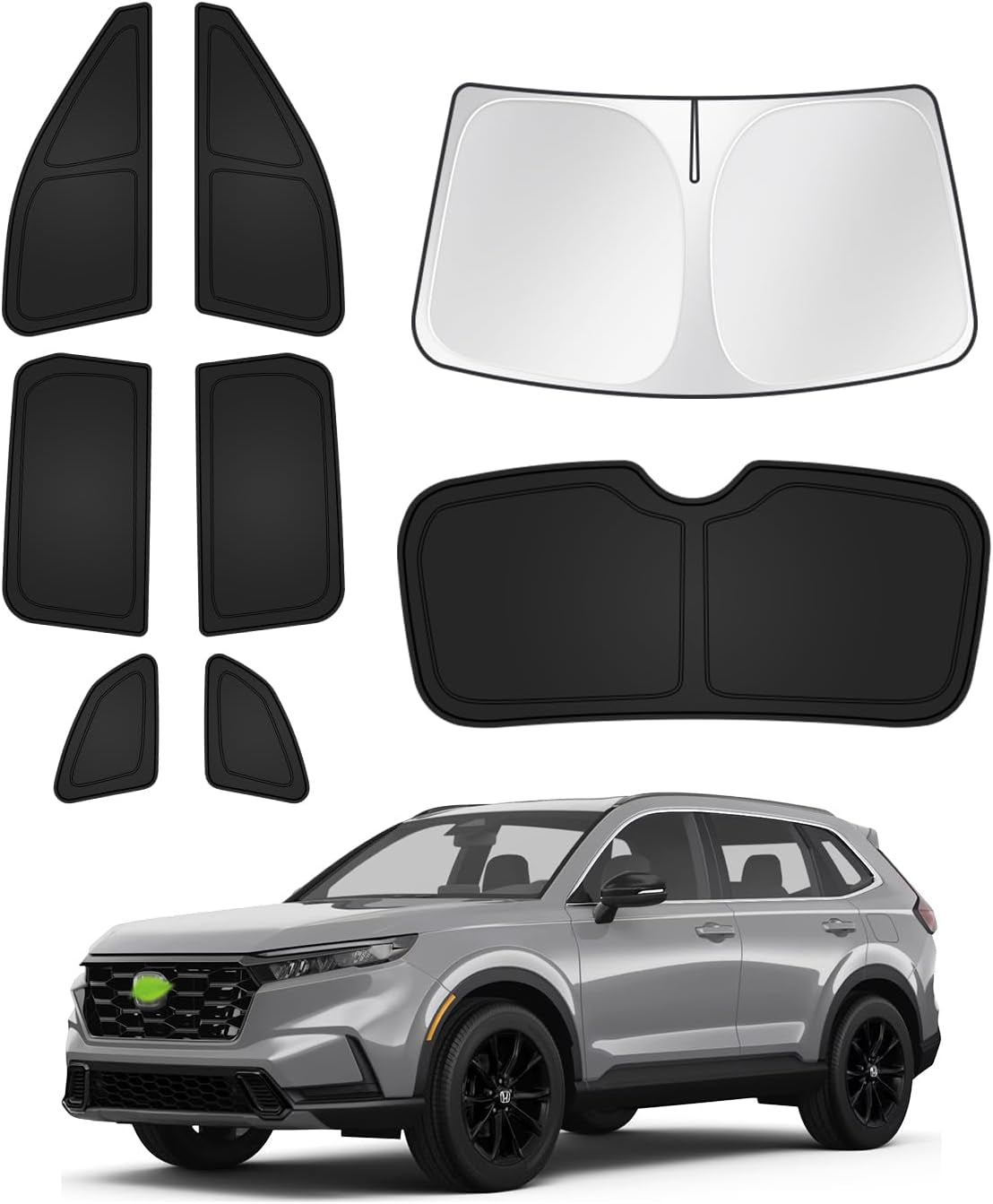 Windshield Sun Shade for Chevrolet/Chevy Blazer EV 2024 2025 Accessories Thicken 6-Layer Front Window Sunshade Cover Sun Visor Protector Foldable Block UV Rays Keep Vehicle Cool