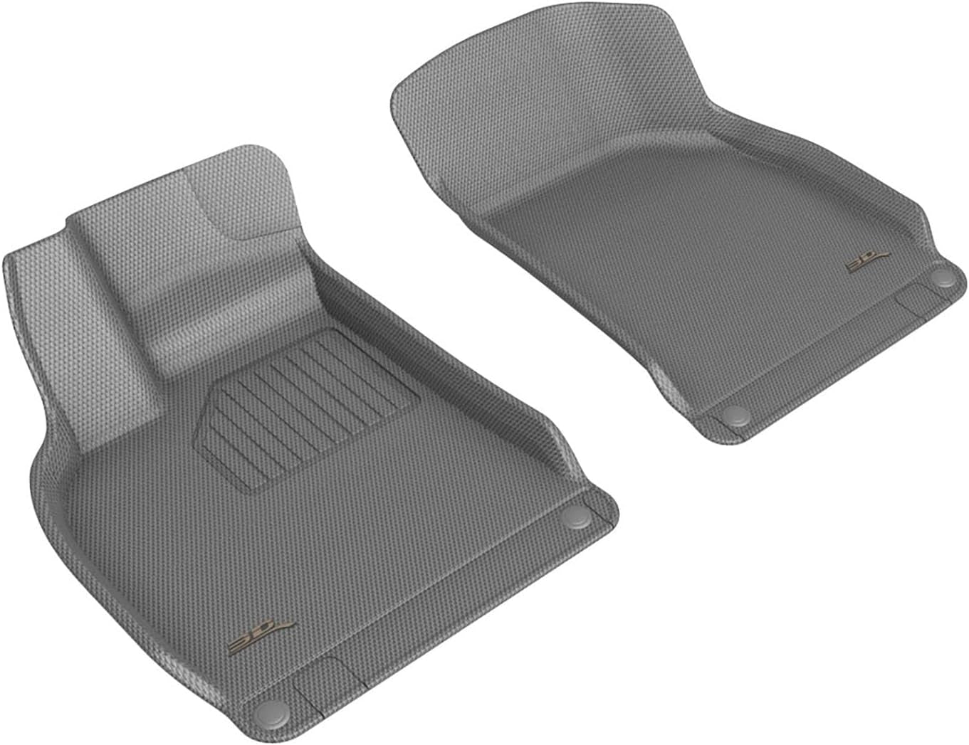 Custom Fit Kagu Floor Mat (Gray) Compatible with Lucid Air 2022-2025 - Front Row R1